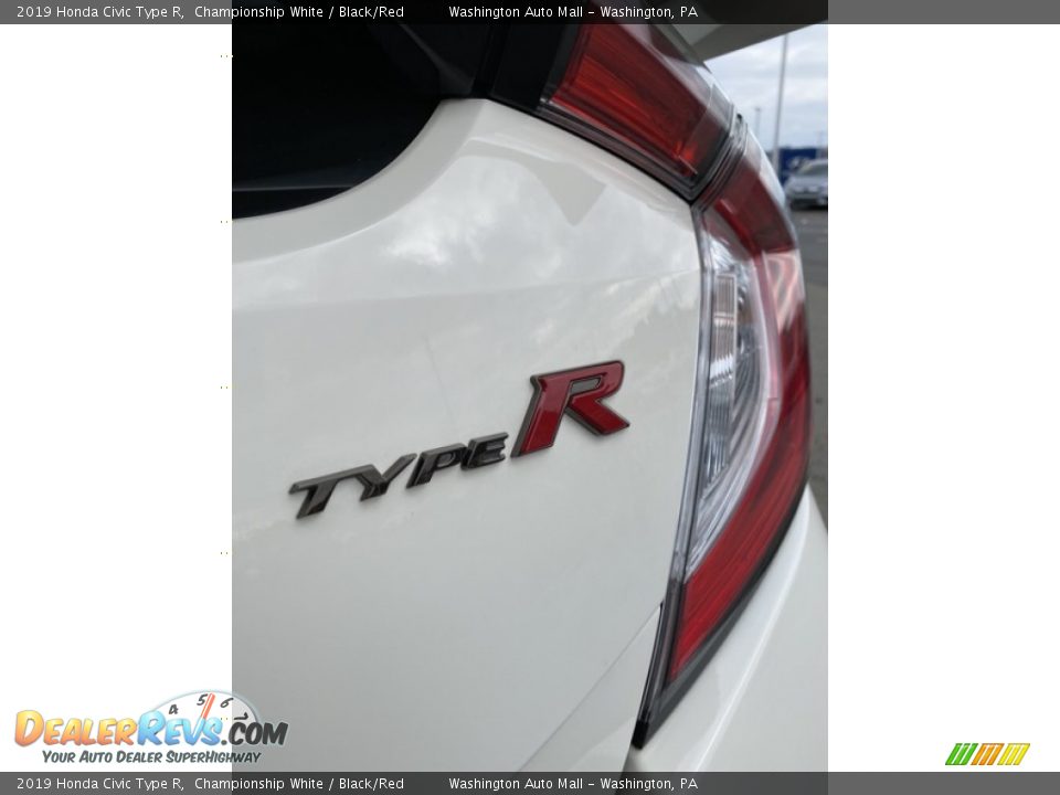 2019 Honda Civic Type R Championship White / Black/Red Photo #20