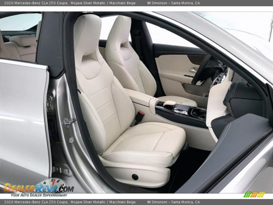 2020 Mercedes-Benz CLA 250 Coupe Mojave Silver Metallic / Macchiato Beige Photo #5