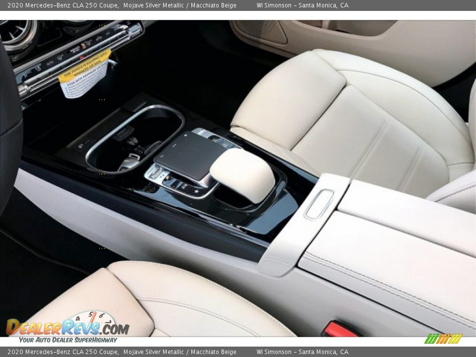 2020 Mercedes-Benz CLA 250 Coupe Mojave Silver Metallic / Macchiato Beige Photo #7