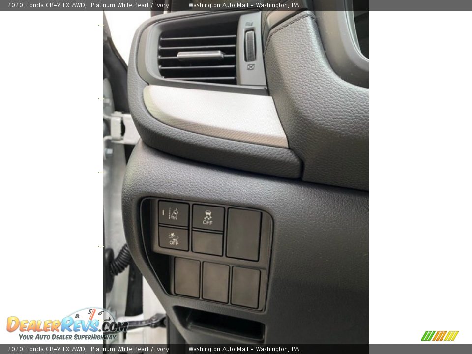 2020 Honda CR-V LX AWD Platinum White Pearl / Ivory Photo #12
