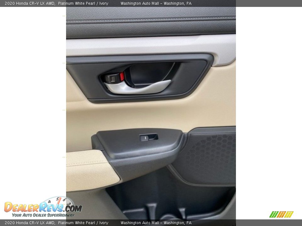 2020 Honda CR-V LX AWD Platinum White Pearl / Ivory Photo #17