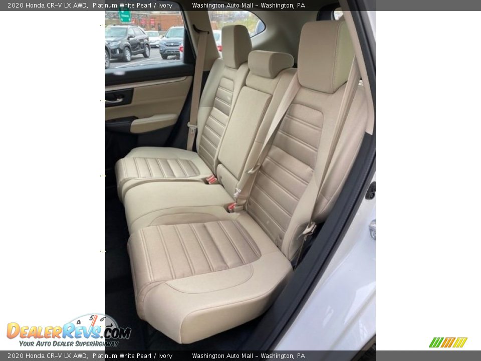 2020 Honda CR-V LX AWD Platinum White Pearl / Ivory Photo #18