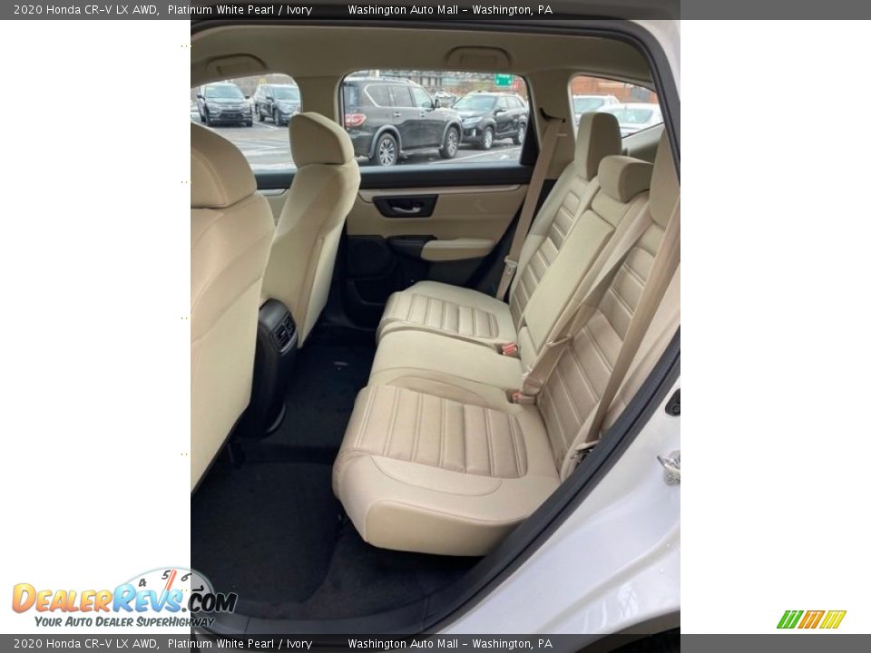 2020 Honda CR-V LX AWD Platinum White Pearl / Ivory Photo #19