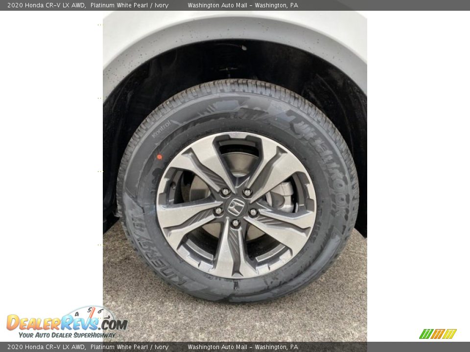 2020 Honda CR-V LX AWD Platinum White Pearl / Ivory Photo #26