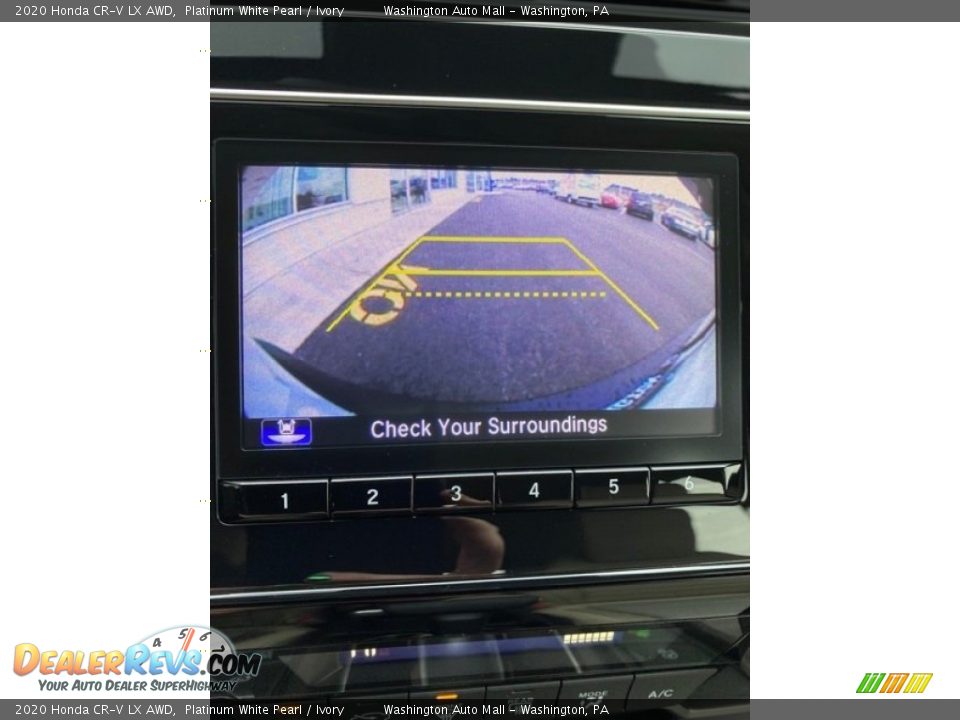 2020 Honda CR-V LX AWD Platinum White Pearl / Ivory Photo #29