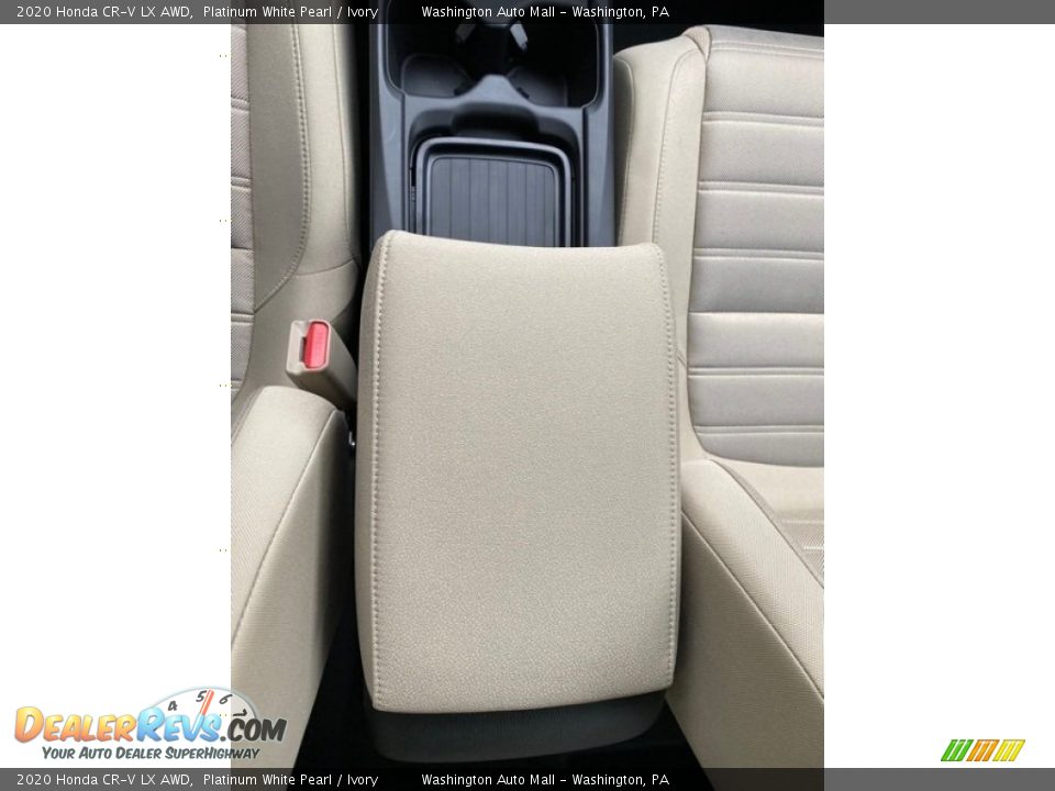 2020 Honda CR-V LX AWD Platinum White Pearl / Ivory Photo #31