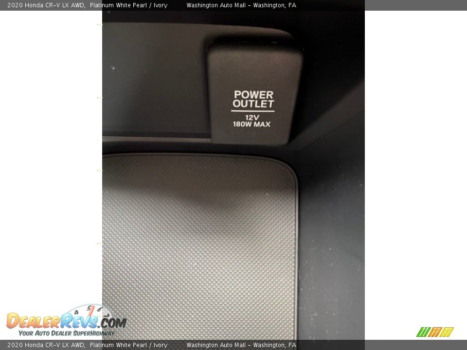 2020 Honda CR-V LX AWD Platinum White Pearl / Ivory Photo #33
