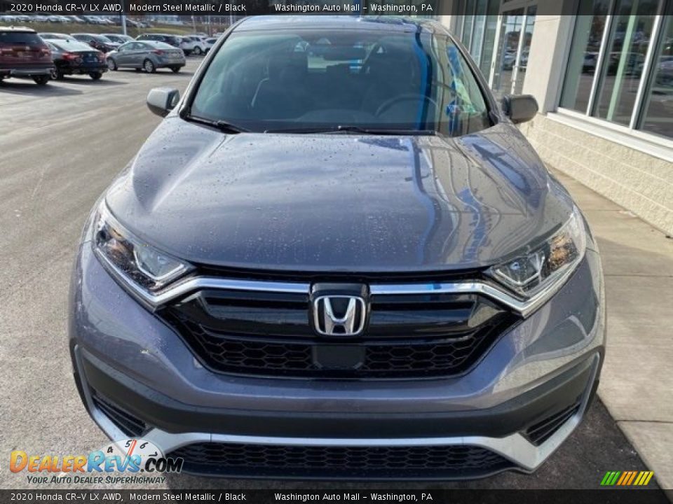 2020 Honda CR-V LX AWD Modern Steel Metallic / Black Photo #3