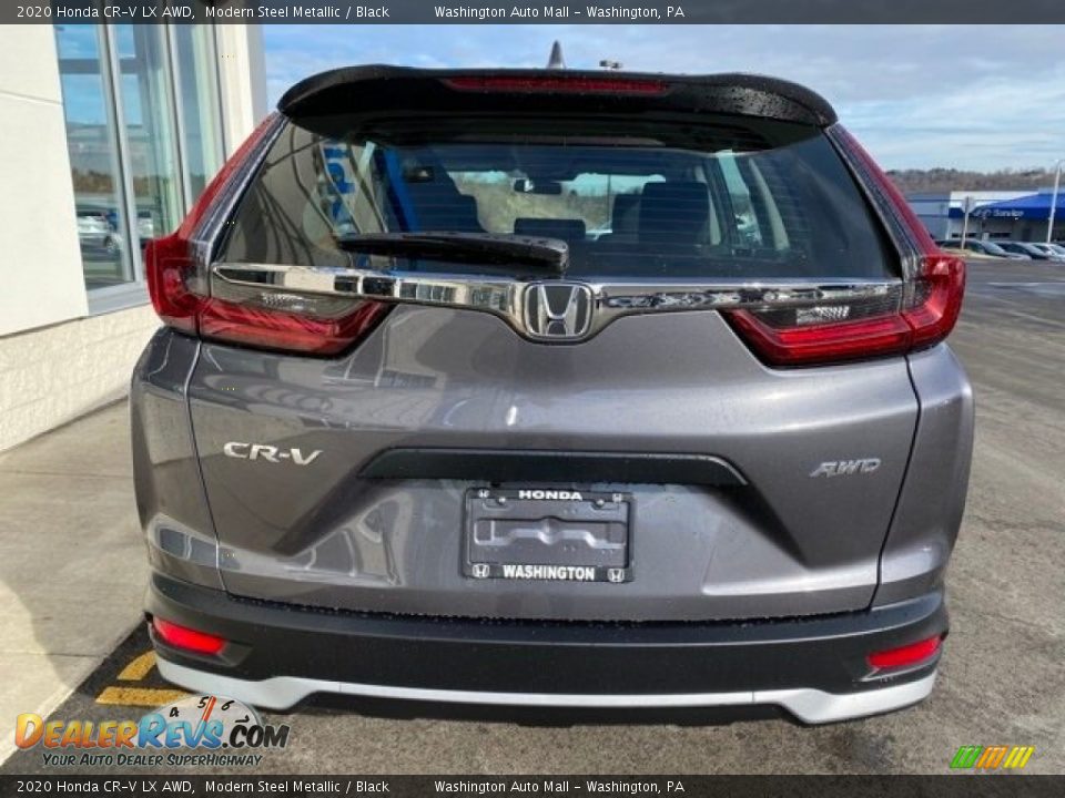 2020 Honda CR-V LX AWD Modern Steel Metallic / Black Photo #6