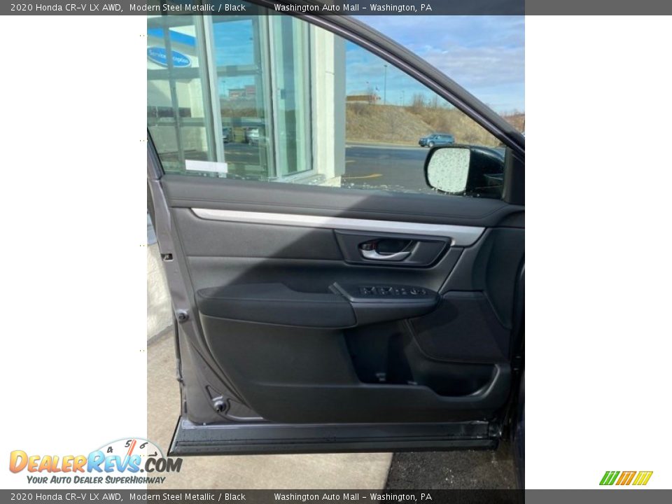 2020 Honda CR-V LX AWD Modern Steel Metallic / Black Photo #10