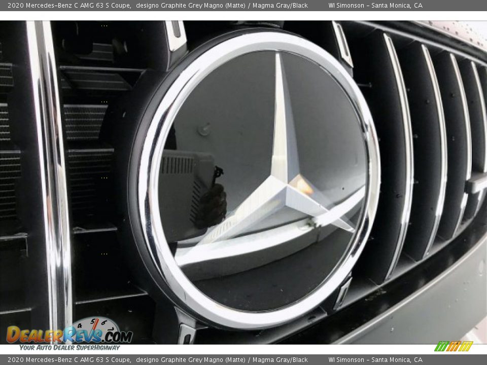 2020 Mercedes-Benz C AMG 63 S Coupe designo Graphite Grey Magno (Matte) / Magma Gray/Black Photo #33