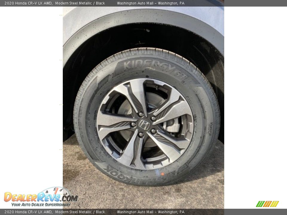 2020 Honda CR-V LX AWD Modern Steel Metallic / Black Photo #26