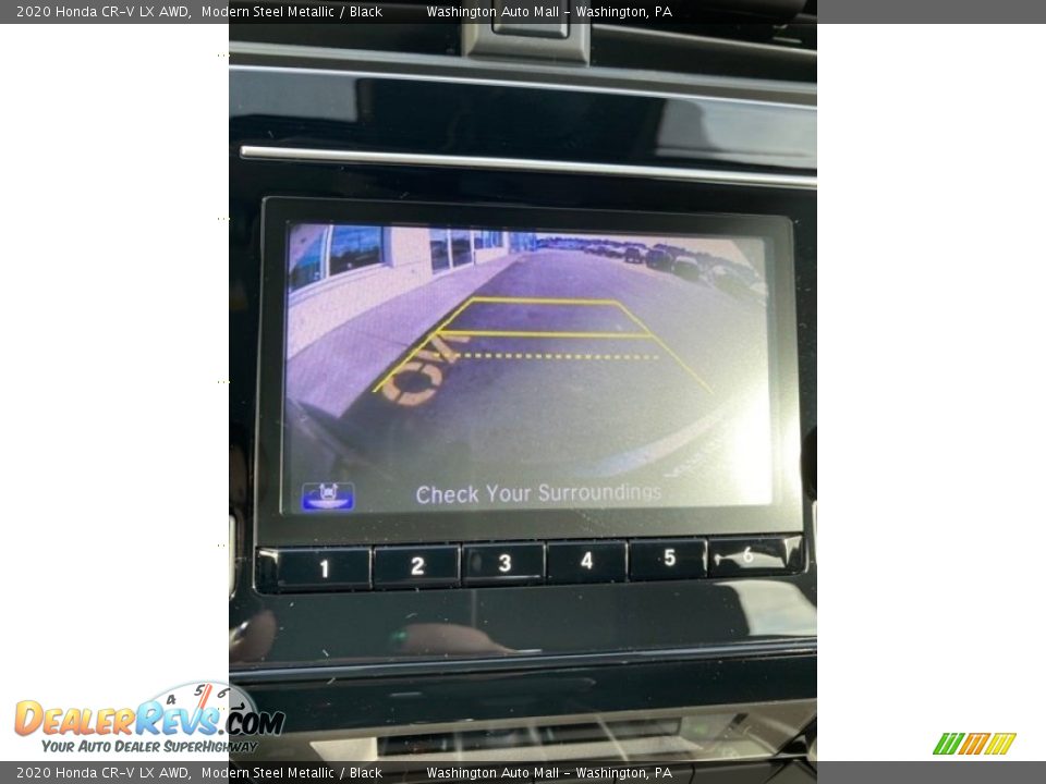 2020 Honda CR-V LX AWD Modern Steel Metallic / Black Photo #29