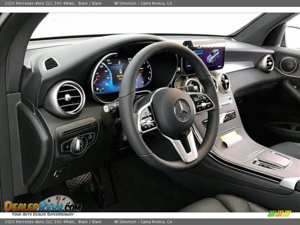 2020 Mercedes-Benz GLC 300 4Matic Black / Black Photo #4