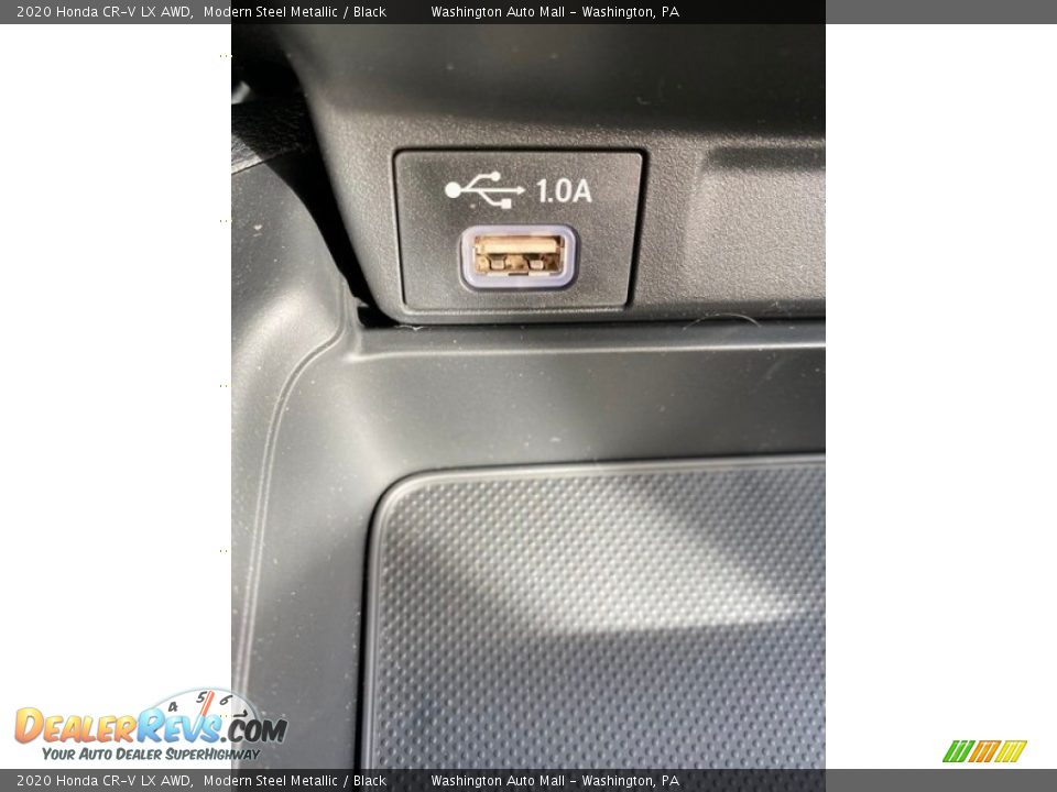 2020 Honda CR-V LX AWD Modern Steel Metallic / Black Photo #32