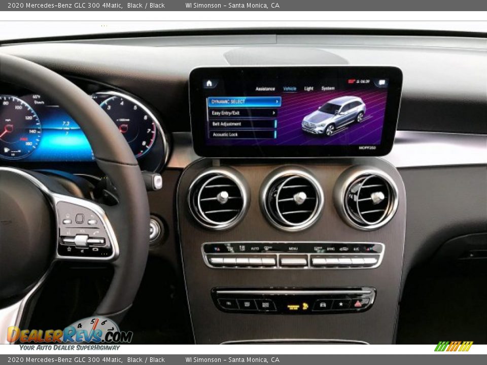 2020 Mercedes-Benz GLC 300 4Matic Black / Black Photo #6