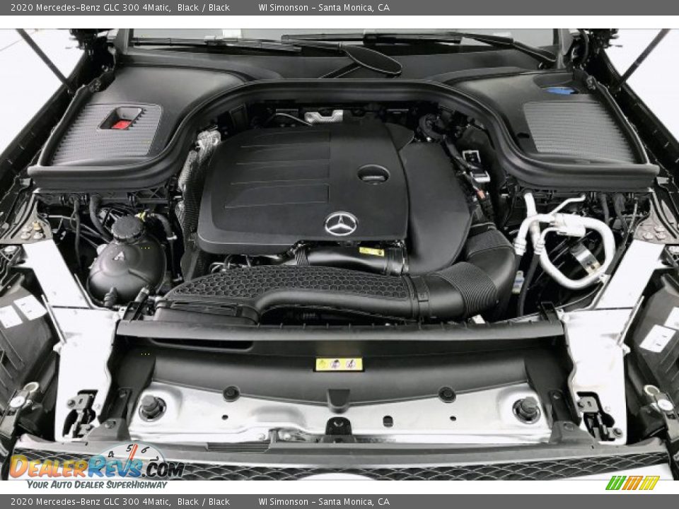 2020 Mercedes-Benz GLC 300 4Matic Black / Black Photo #8