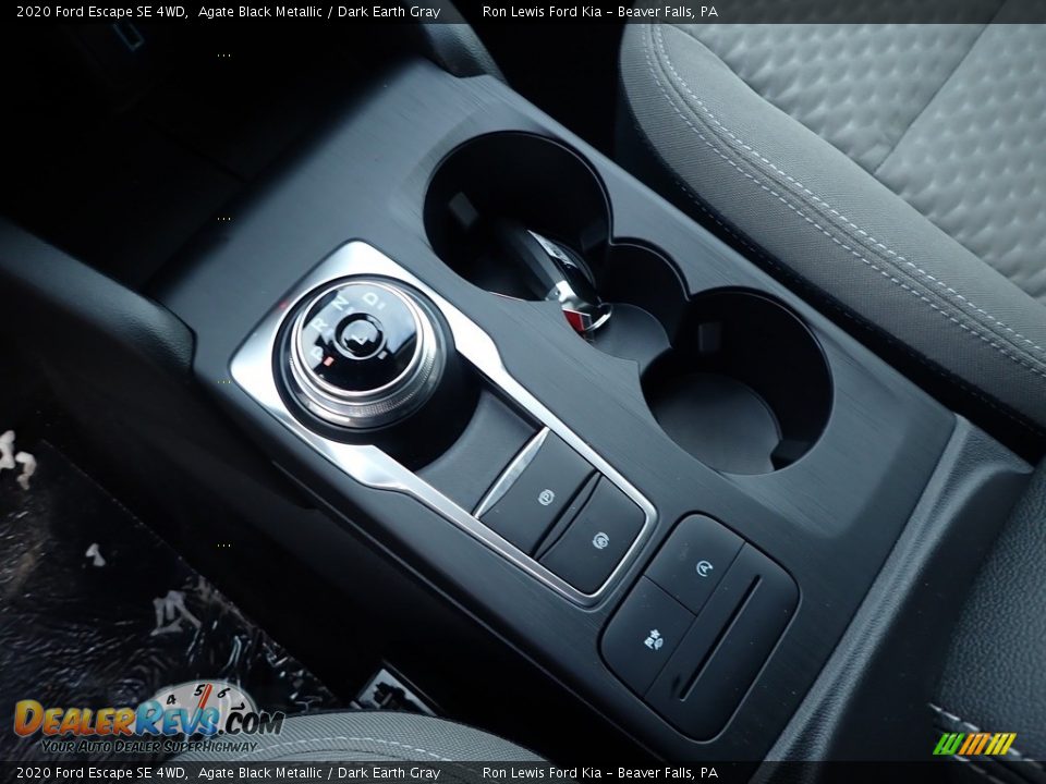 2020 Ford Escape SE 4WD Agate Black Metallic / Dark Earth Gray Photo #17