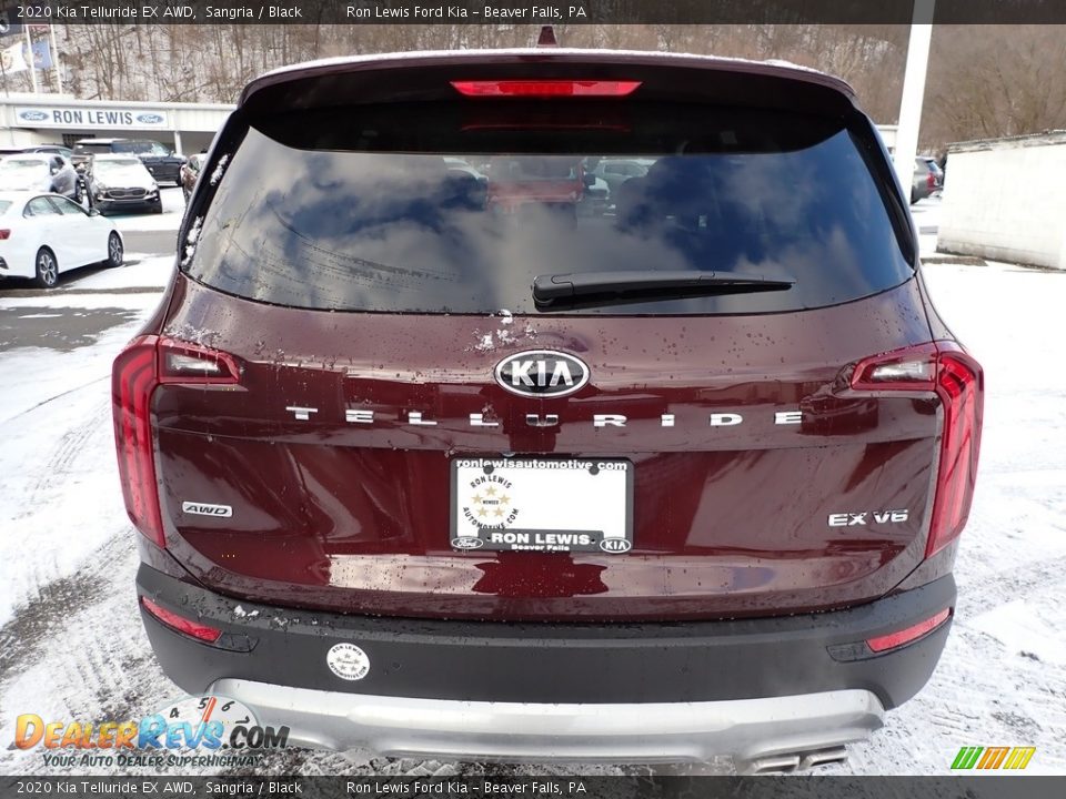 2020 Kia Telluride EX AWD Sangria / Black Photo #3