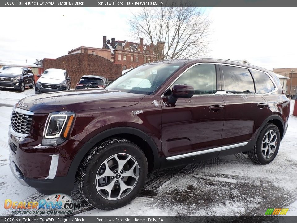 Sangria 2020 Kia Telluride EX AWD Photo #7