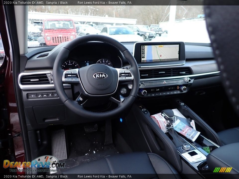 Black Interior - 2020 Kia Telluride EX AWD Photo #15