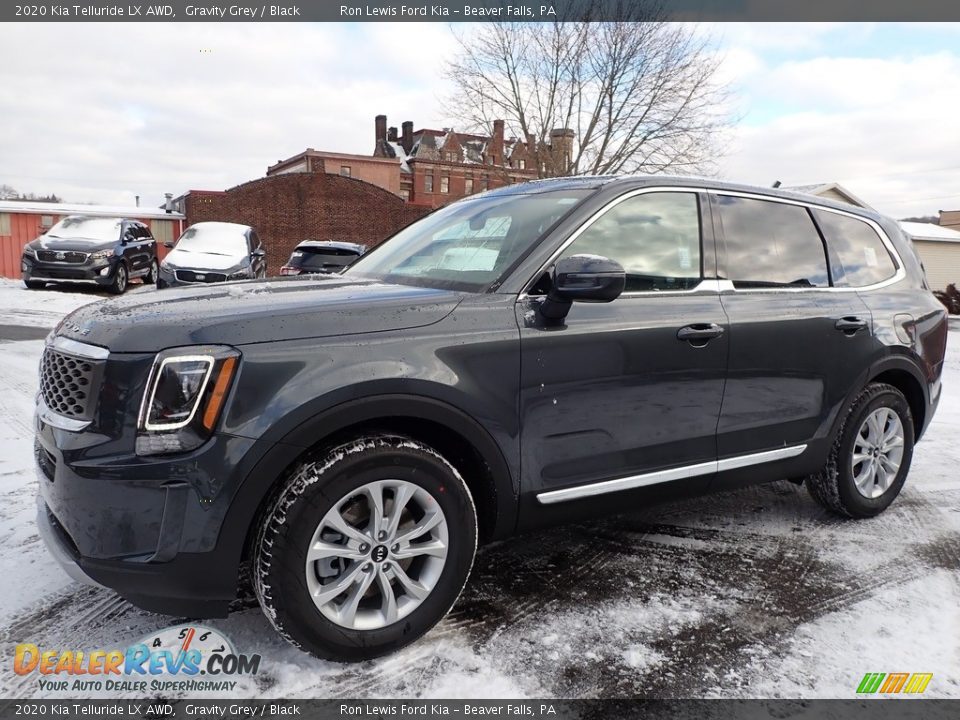 Gravity Grey 2020 Kia Telluride LX AWD Photo #7