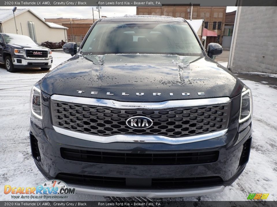 2020 Kia Telluride LX AWD Gravity Grey / Black Photo #8