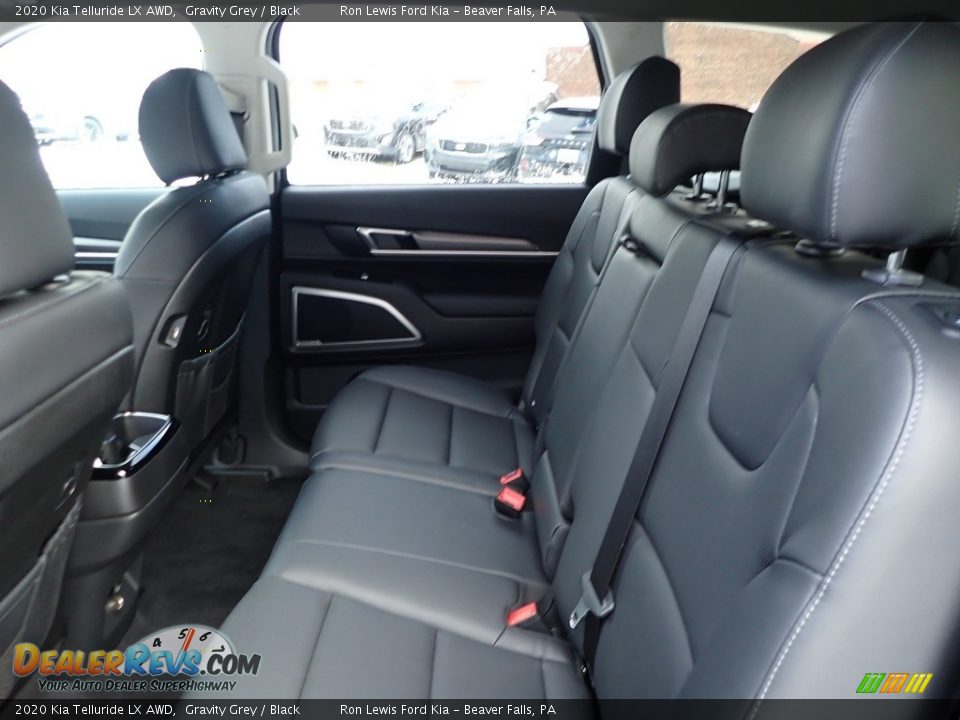 Rear Seat of 2020 Kia Telluride LX AWD Photo #13