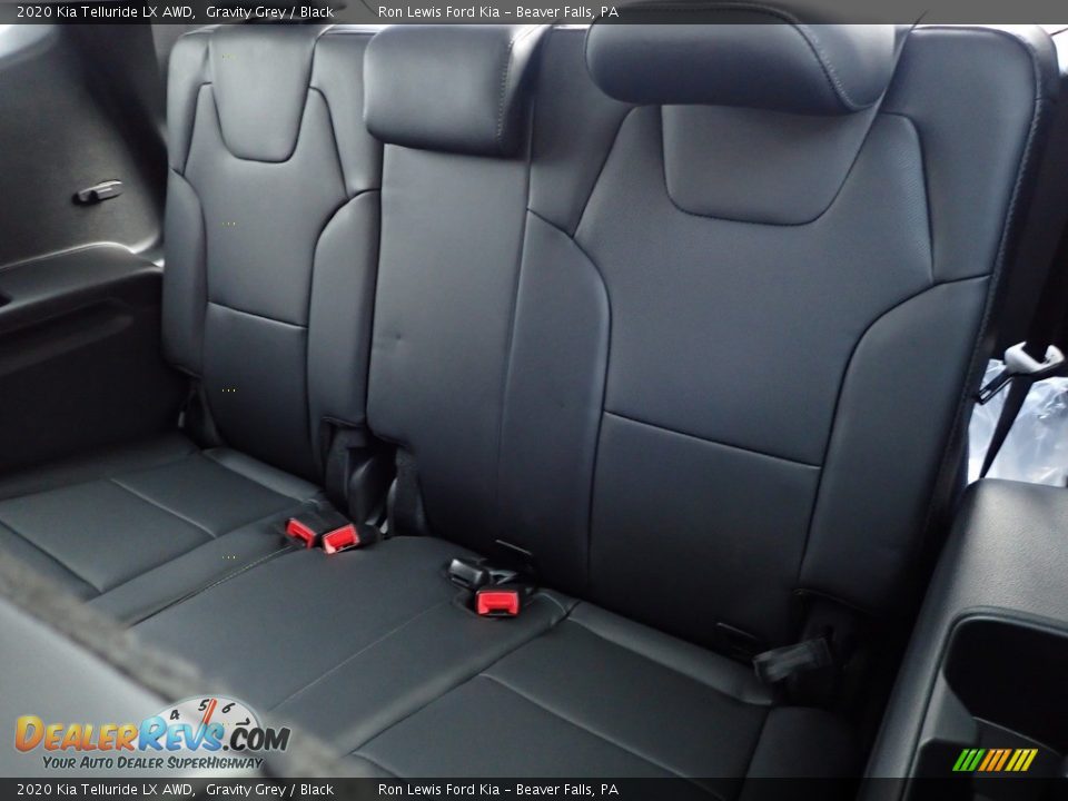 Rear Seat of 2020 Kia Telluride LX AWD Photo #14
