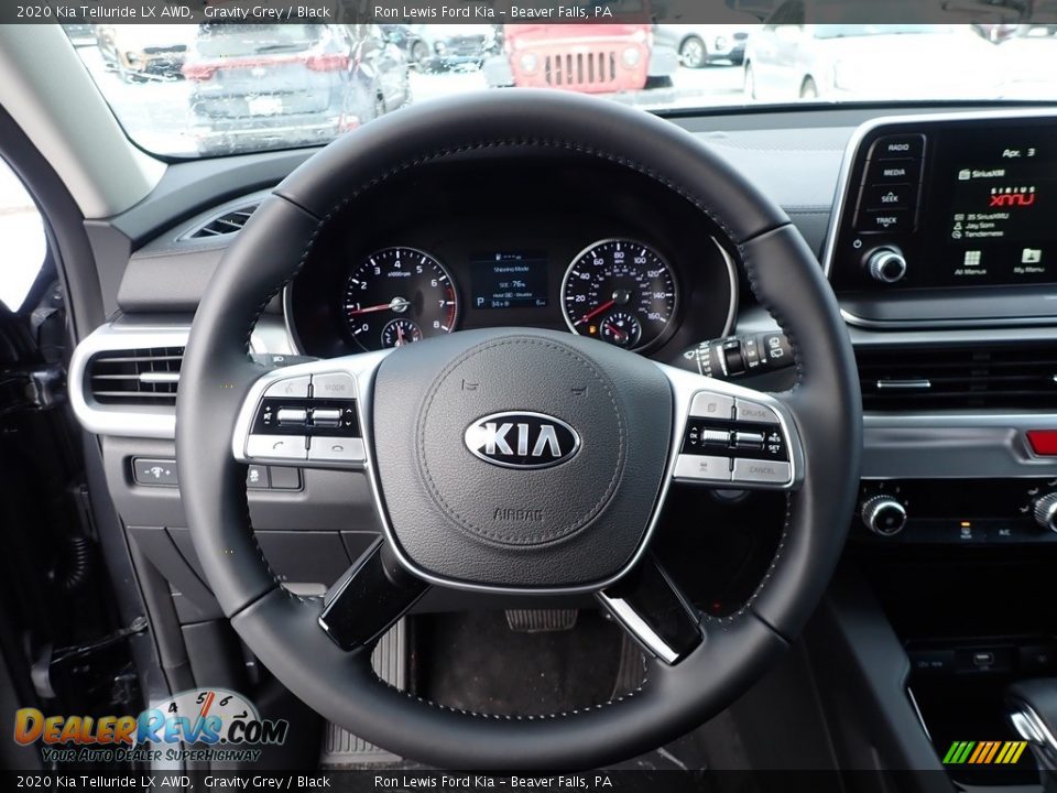 2020 Kia Telluride LX AWD Steering Wheel Photo #17