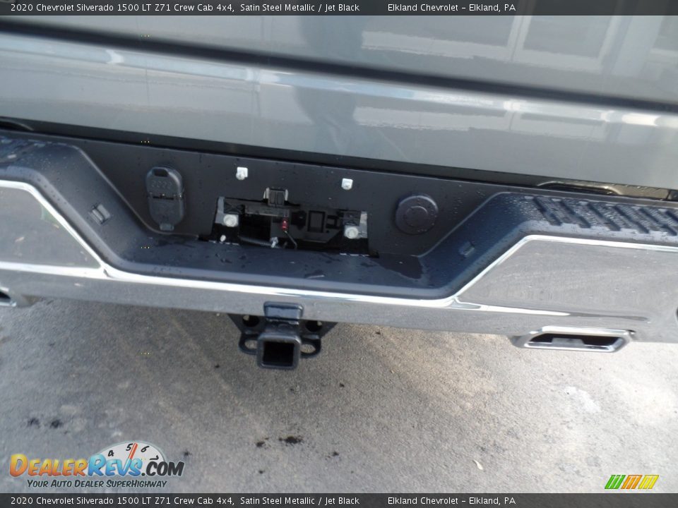 2020 Chevrolet Silverado 1500 LT Z71 Crew Cab 4x4 Satin Steel Metallic / Jet Black Photo #12