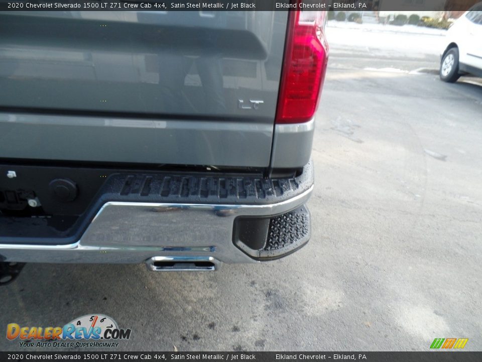 2020 Chevrolet Silverado 1500 LT Z71 Crew Cab 4x4 Satin Steel Metallic / Jet Black Photo #13