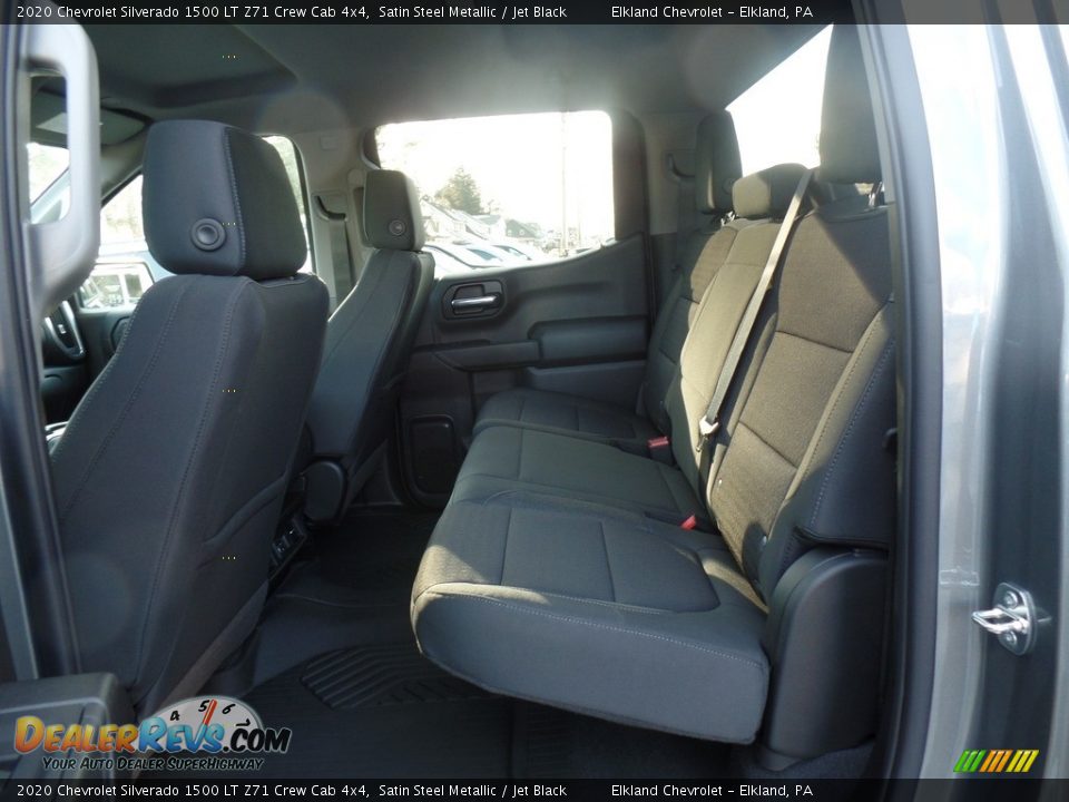 2020 Chevrolet Silverado 1500 LT Z71 Crew Cab 4x4 Satin Steel Metallic / Jet Black Photo #34