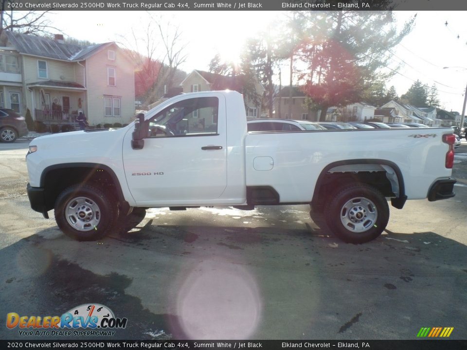 Summit White 2020 Chevrolet Silverado 2500HD Work Truck Regular Cab 4x4 Photo #10