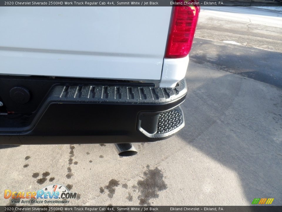2020 Chevrolet Silverado 2500HD Work Truck Regular Cab 4x4 Summit White / Jet Black Photo #13