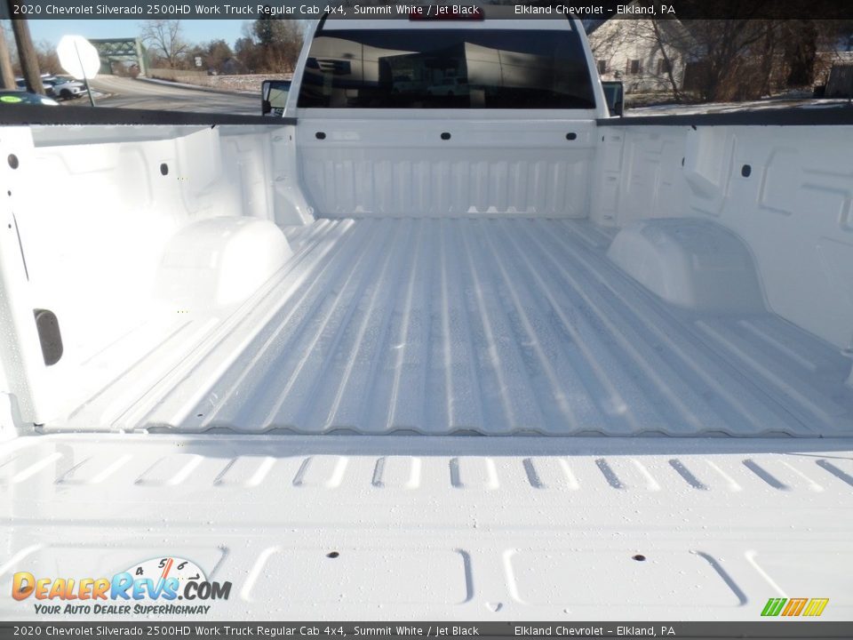 2020 Chevrolet Silverado 2500HD Work Truck Regular Cab 4x4 Summit White / Jet Black Photo #14