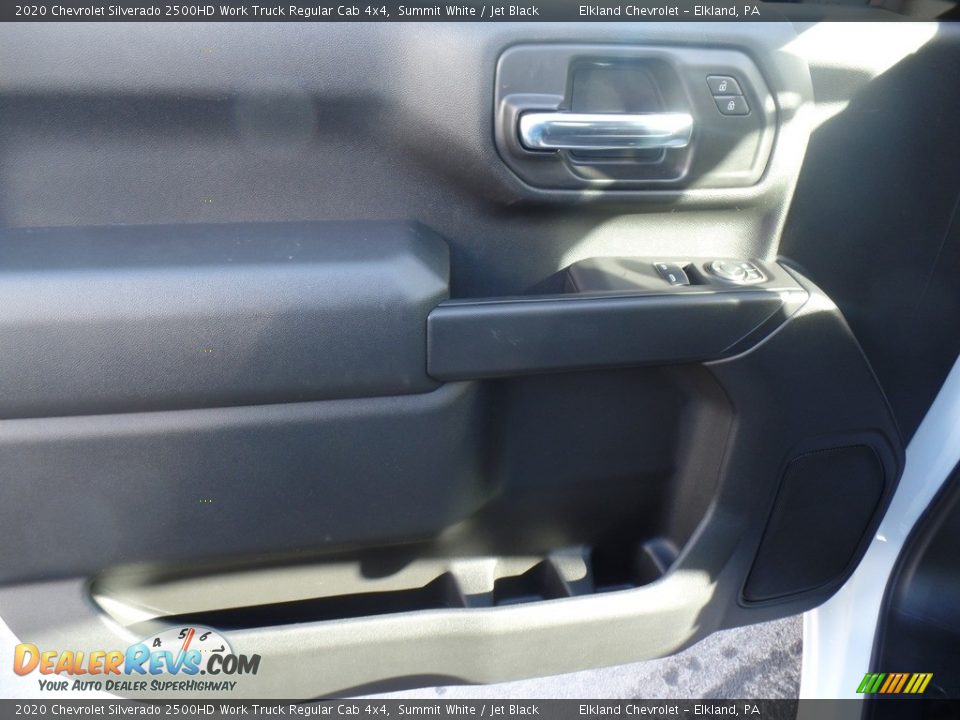 2020 Chevrolet Silverado 2500HD Work Truck Regular Cab 4x4 Summit White / Jet Black Photo #16