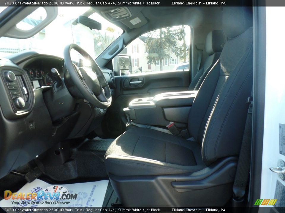2020 Chevrolet Silverado 2500HD Work Truck Regular Cab 4x4 Summit White / Jet Black Photo #18