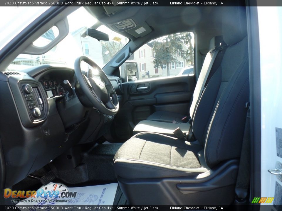 2020 Chevrolet Silverado 2500HD Work Truck Regular Cab 4x4 Summit White / Jet Black Photo #19