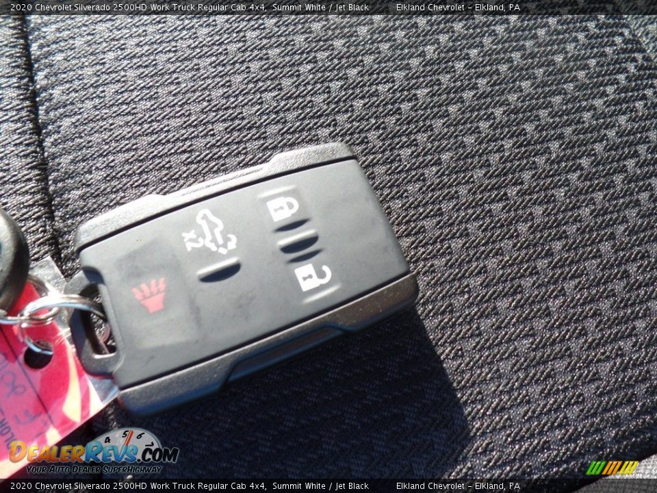 2020 Chevrolet Silverado 2500HD Work Truck Regular Cab 4x4 Summit White / Jet Black Photo #20