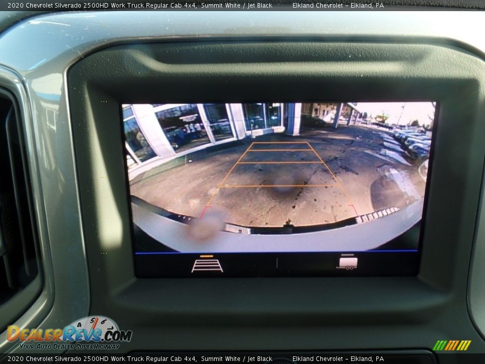 2020 Chevrolet Silverado 2500HD Work Truck Regular Cab 4x4 Summit White / Jet Black Photo #28