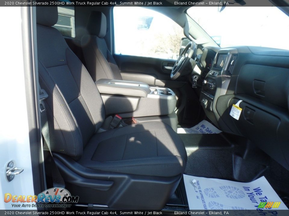 2020 Chevrolet Silverado 2500HD Work Truck Regular Cab 4x4 Summit White / Jet Black Photo #32