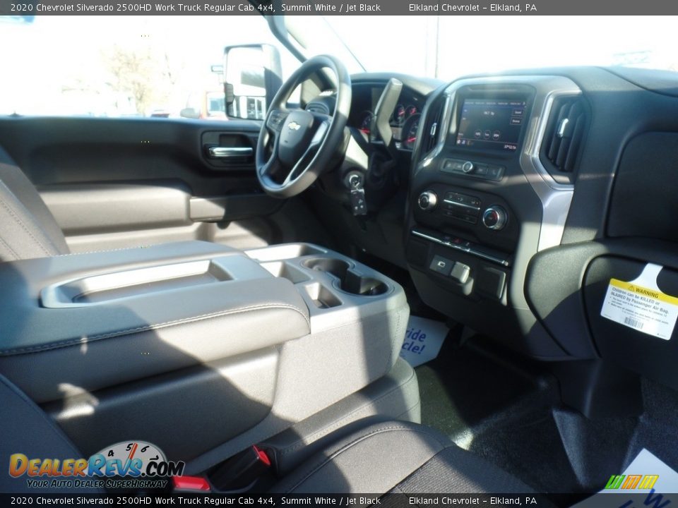 2020 Chevrolet Silverado 2500HD Work Truck Regular Cab 4x4 Summit White / Jet Black Photo #33