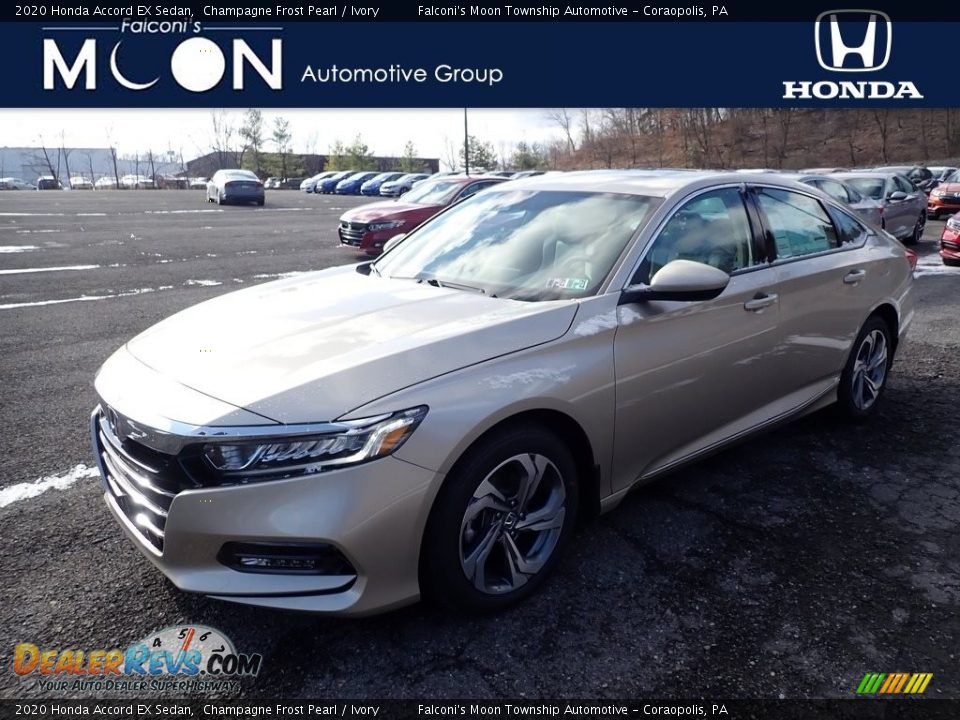 2020 Honda Accord EX Sedan Champagne Frost Pearl / Ivory Photo #1