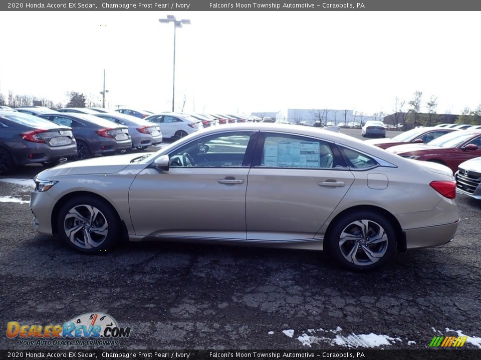 2020 Honda Accord EX Sedan Champagne Frost Pearl / Ivory Photo #2