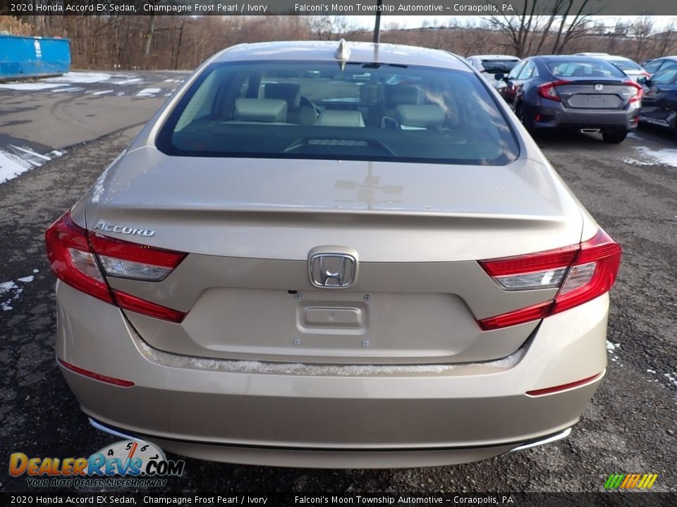 2020 Honda Accord EX Sedan Champagne Frost Pearl / Ivory Photo #4