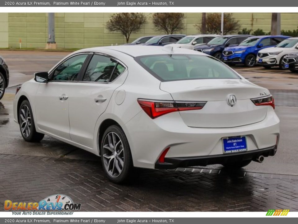 2020 Acura ILX Premium Platinum White Pearl / Ebony Photo #5