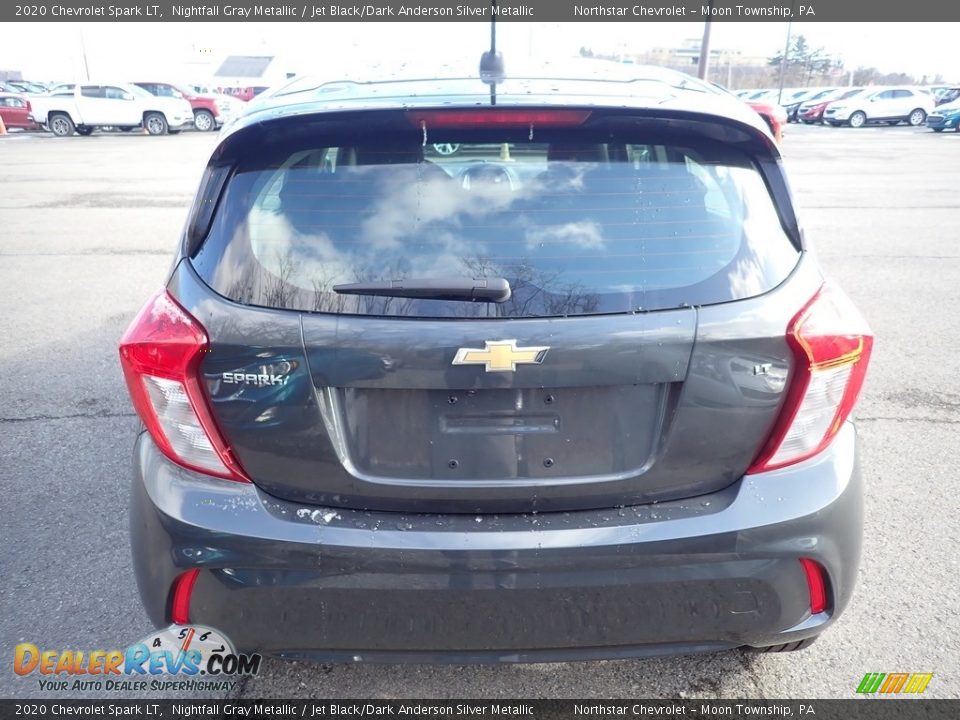 2020 Chevrolet Spark LT Nightfall Gray Metallic / Jet Black/Dark Anderson Silver Metallic Photo #4