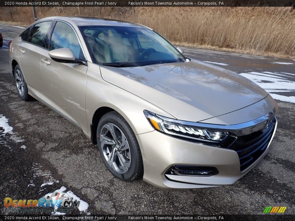 2020 Honda Accord EX Sedan Champagne Frost Pearl / Ivory Photo #6