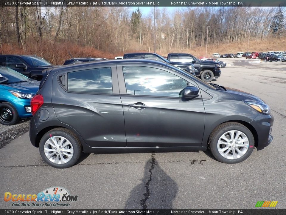 Nightfall Gray Metallic 2020 Chevrolet Spark LT Photo #6